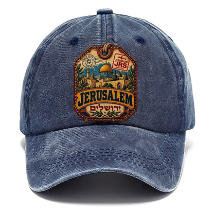 Jerusalem Luggage Label Jerusalem Classic Cap – Twilight Navy