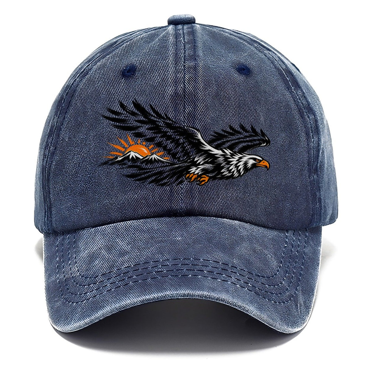 Eagle Mountain Sunburst Classic Cap – Twilight Navy