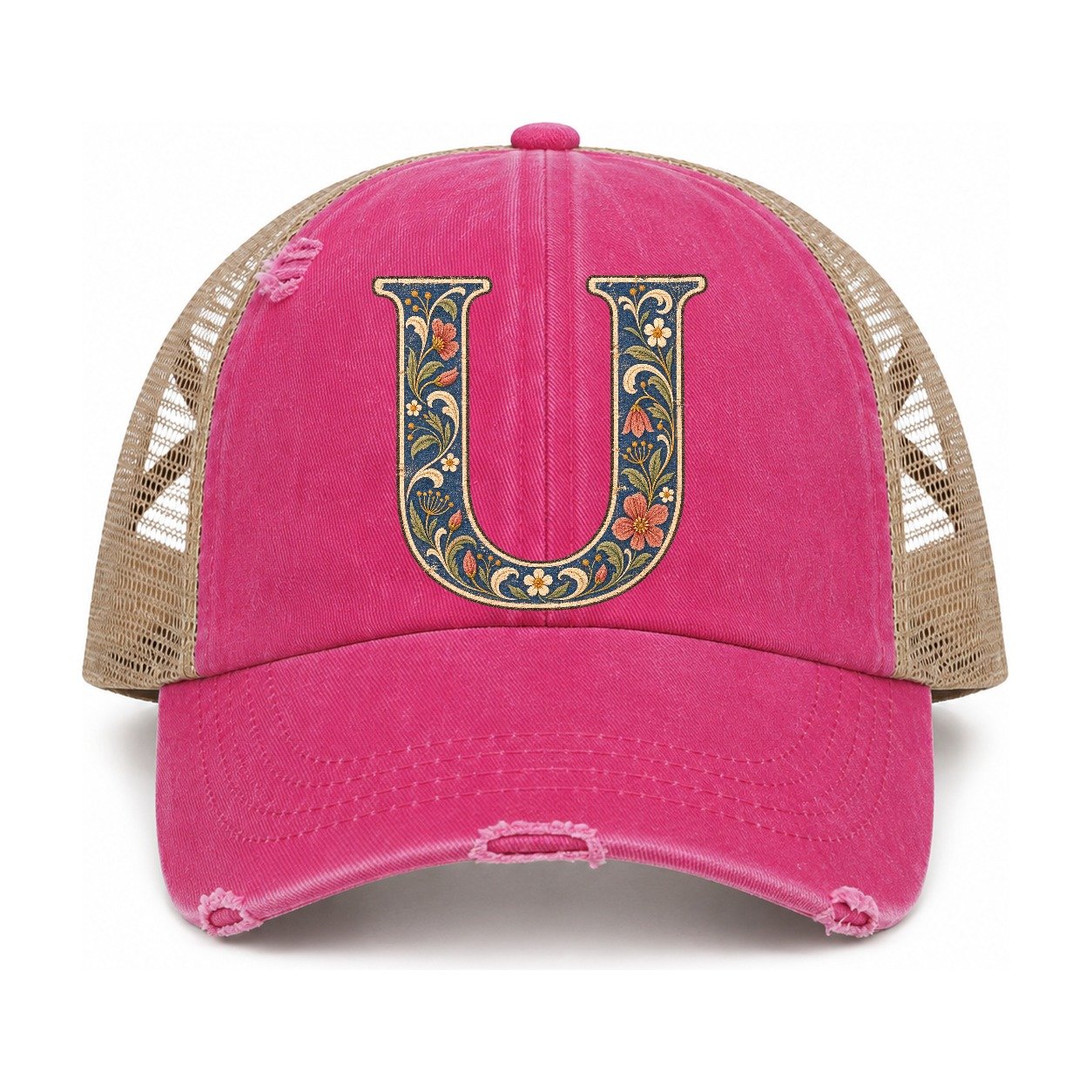 Raspberry-Khaki — front view
