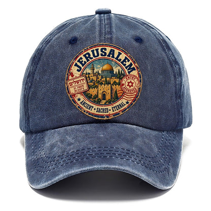 Jerusalem Passport Cachet Jerusalem Classic Cap – Twilight Navy