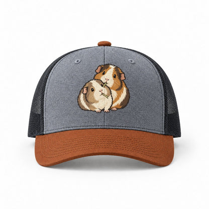 Heather Grey-Rust-Charcoal — front view