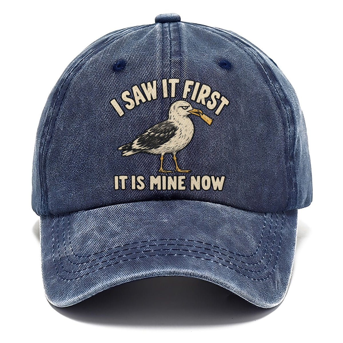 Seagull Saw It First No Worm Club Classic Cap – Twilight Navy