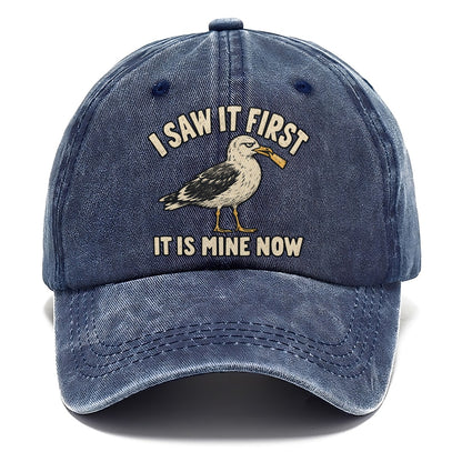 Seagull Saw It First No Worm Club Classic Cap – Twilight Navy