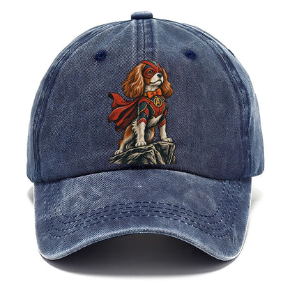 Caped Superhero Spaniel Classic Cap – Twilight Navy