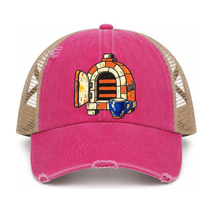 Raspberry-Khaki — front view