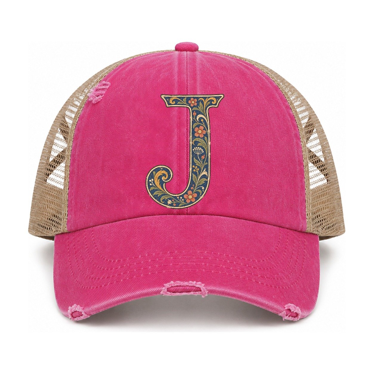 Raspberry-Khaki — front view