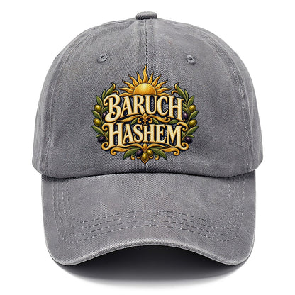 Baruch Hashem Sunlit Letters Everyday Originals Classic Cap – Urban Haze