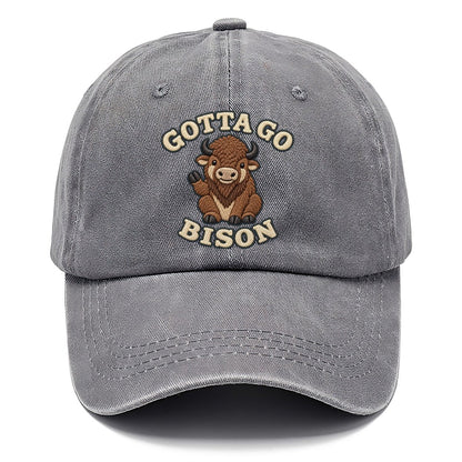 Bison Animal Puns Classic Cap – Urban Haze