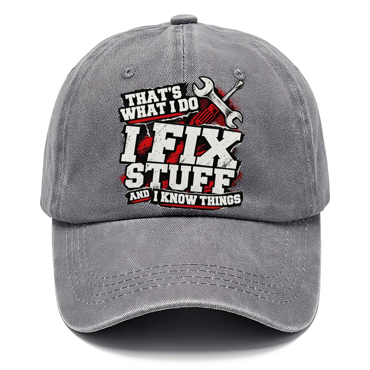 That's What I Do Fix Stuff Classic Cap – Urban Haze