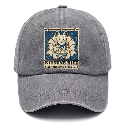 Kitsune Rice Yokai Night Market Classic Cap – Urban Haze