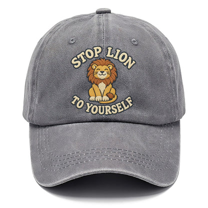 Lion Animal Puns Classic Cap – Urban Haze