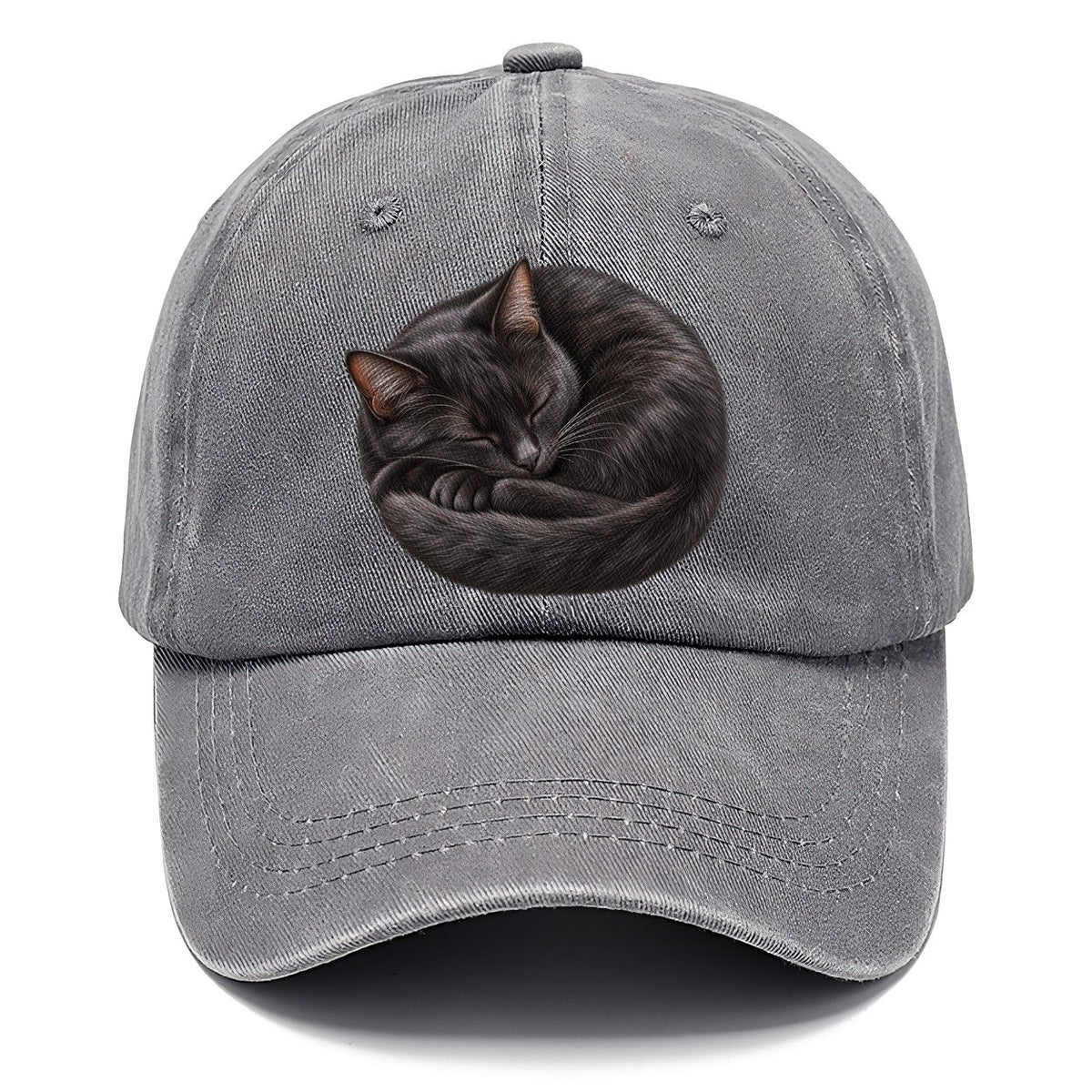 Black Cat Tail Crescent Nap Pastimes Companions Classic Cap – Urban Haze