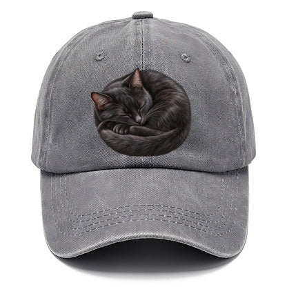 Black Cat Tail Crescent Nap Pastimes Companions Classic Cap – Urban Haze