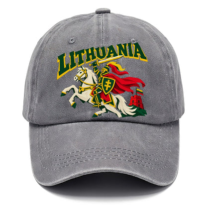 Lithuania Cut-Paper Badge Classic Cap – Urban Haze