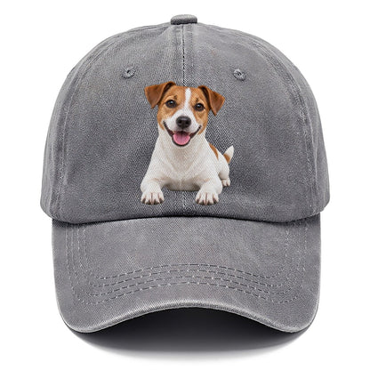 Jack Russell Terrier Lying Down Top Breeds Classic Cap – Urban Haze