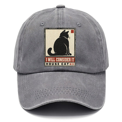 I Will Consider It Neko Says No Classic Cap – Urban Haze