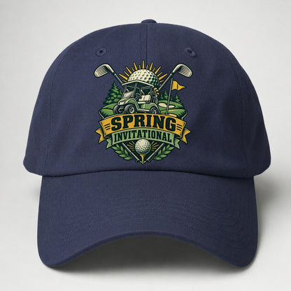 Spring Invitational Golf Life Baseball Cap – Twilight Navy