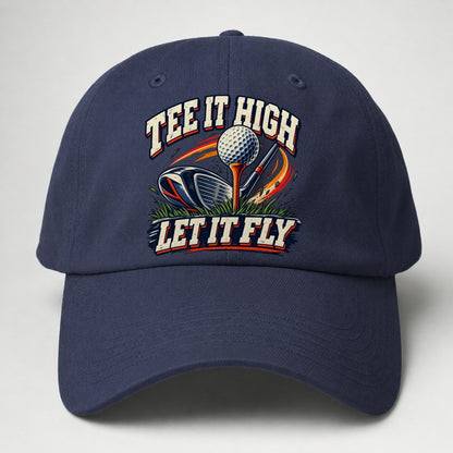 Tee It High Let It Fly Golf Life Baseball Cap – Twilight Navy