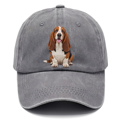 Basset Hound Sitting Top Breeds Classic Cap – Urban Haze