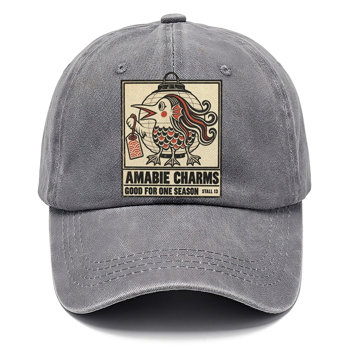 Amabie Charms Yokai Night Market Classic Cap – Urban Haze