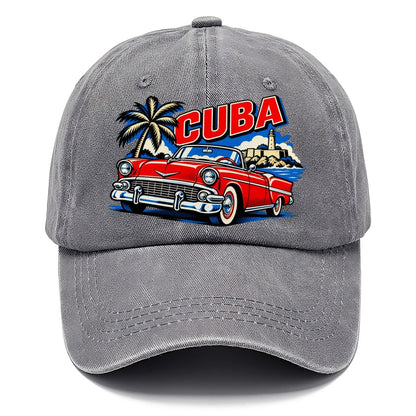 Cuba Pop Art Badge Classic Cap – Urban Haze