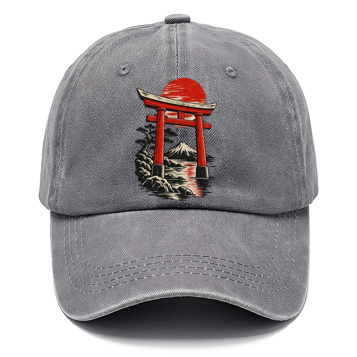 Torii Gate Mount Fuji Sunset Classic Cap – Urban Haze