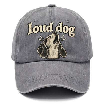 A Howling Beagle Head Tipped Back Bark For Me Classic Cap – Urban Haze