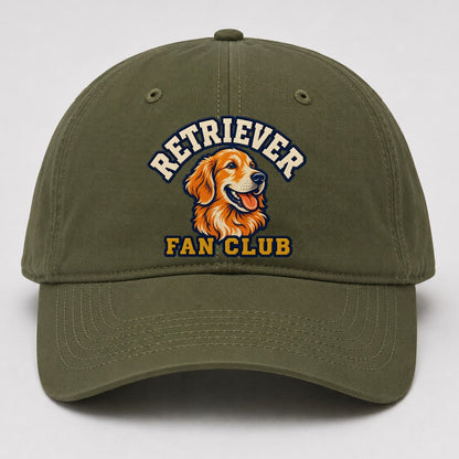 Retriever Fan Club Baseball Cap – Army Green