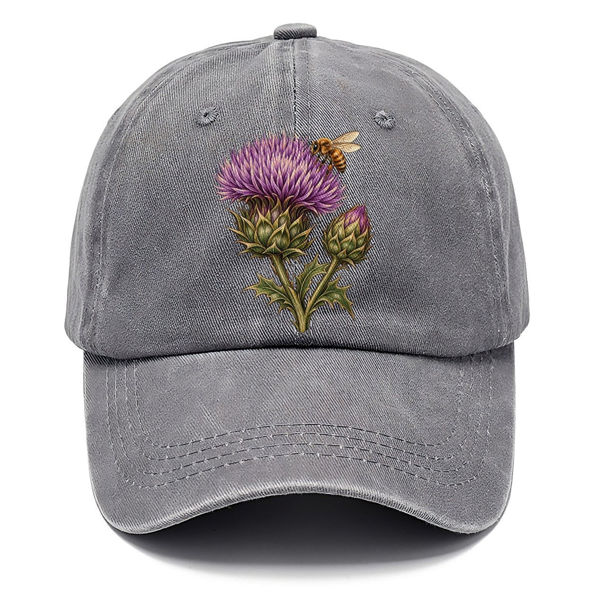 Thistle Bud And Honeybee Pastimes Companions Classic Cap – Urban Haze