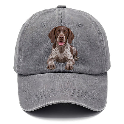 German Shorthaired Pointer Lying Down Top Breeds Classic Cap – Urban Haze