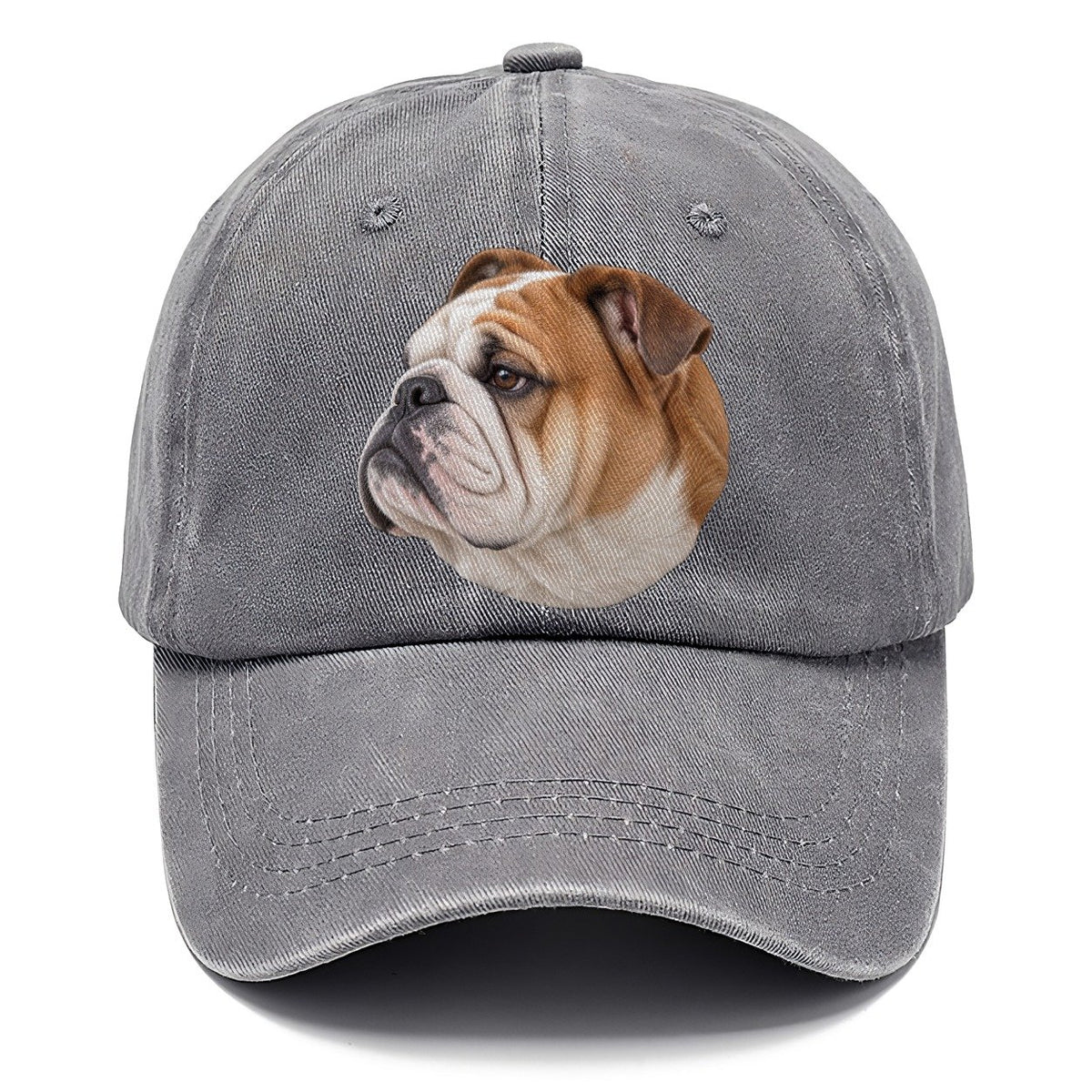 Bulldog Serious Side Profile Character Club Classic Cap – Urban Haze