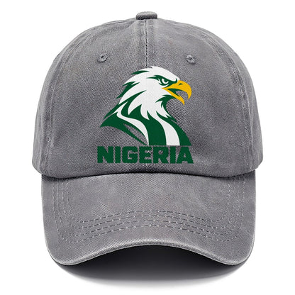 Nigeria Retro Badge Classic Cap – Urban Haze