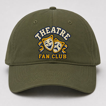 Theatre Fan Club Baseball Cap – Army Green