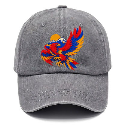 Eagle Over Mountain Sun Classic Cap – Urban Haze