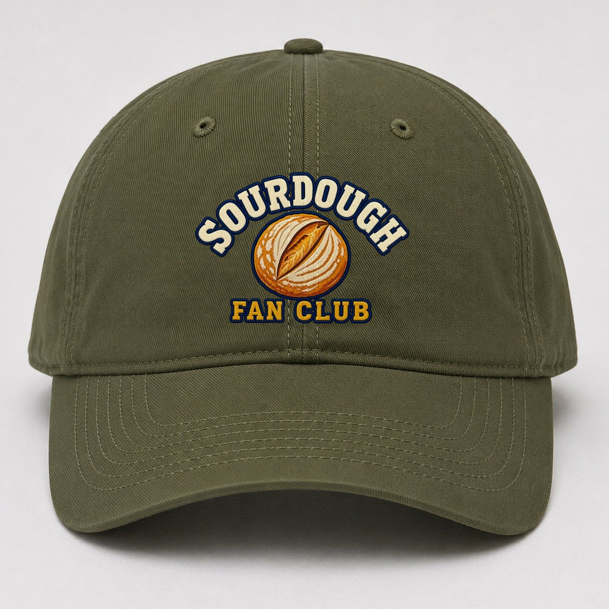 Sourdough Fan Club Baseball Cap – Army Green
