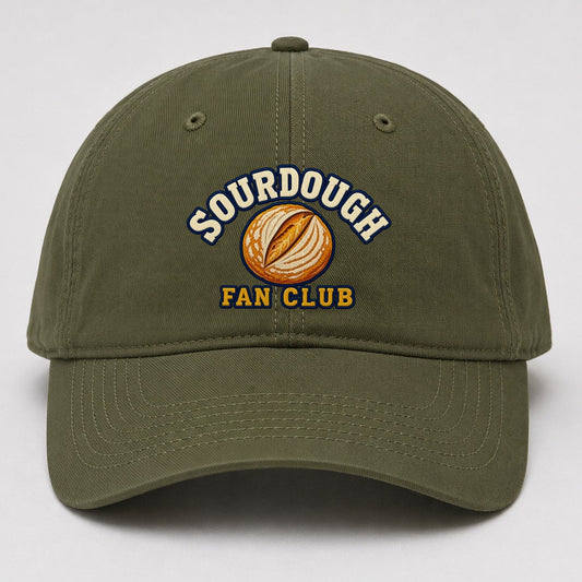 Sourdough Fan Club Baseball Cap – Army Green