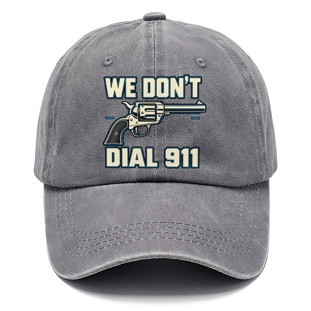 Technical Grid We Don't Dial 911 Classic Cap – Urban Haze