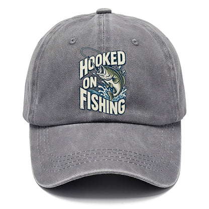 Hooked on Fishing Bass Classic Cap – Urban Haze