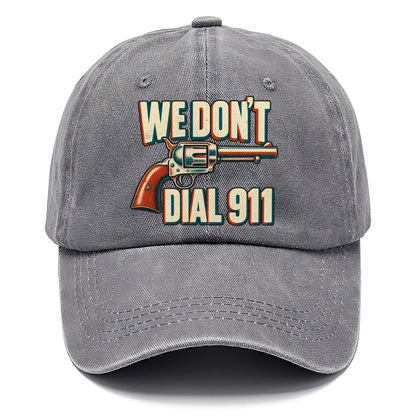 Risograph Offset We Don't Dial 911 Classic Cap – Urban Haze
