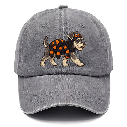 One Miniature Schnauzer In Halloween Costume Spider Costume With Four Extra Soft Plush Legs Halloween Dog Parade Classic Cap – Urban Haze
