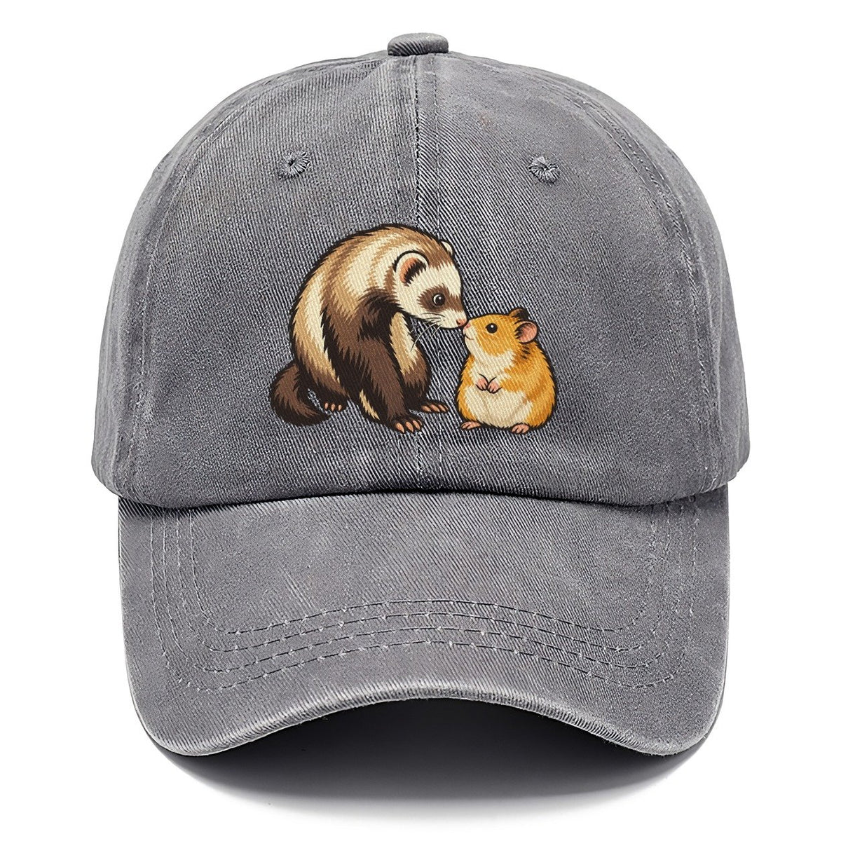 Ferret And Hamster Hello Small Pet Logos Classic Cap – Urban Haze