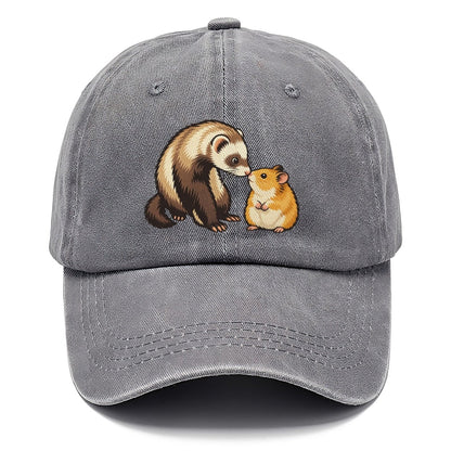 Ferret And Hamster Hello Small Pet Logos Classic Cap – Urban Haze