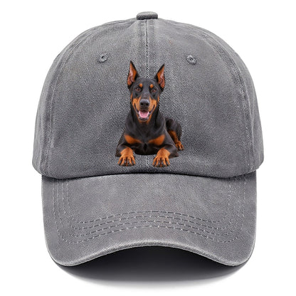 Doberman Pinscher Lying Down Top Breeds Classic Cap – Urban Haze