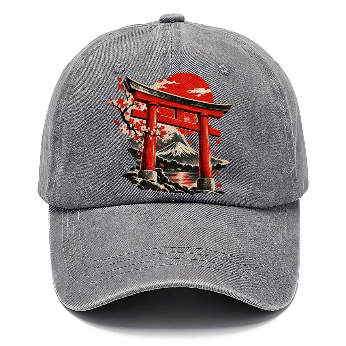 Torii Gate Mount Fuji Blossoms Classic Cap – Urban Haze