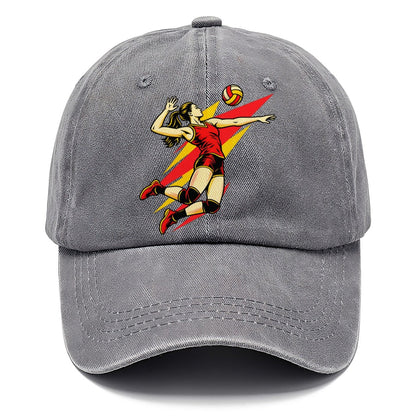 Volleyball Spike Pop Art Classic Cap – Urban Haze