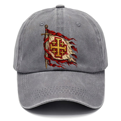 Crusader Heraldry Jerusalem Cross Shield Classic Cap – Urban Haze