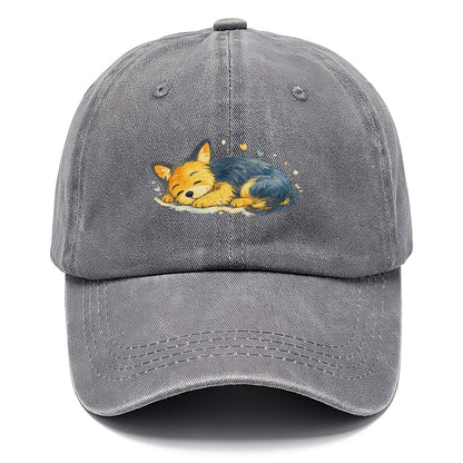 Sleeping Fox Curled Up Classic Cap – Urban Haze