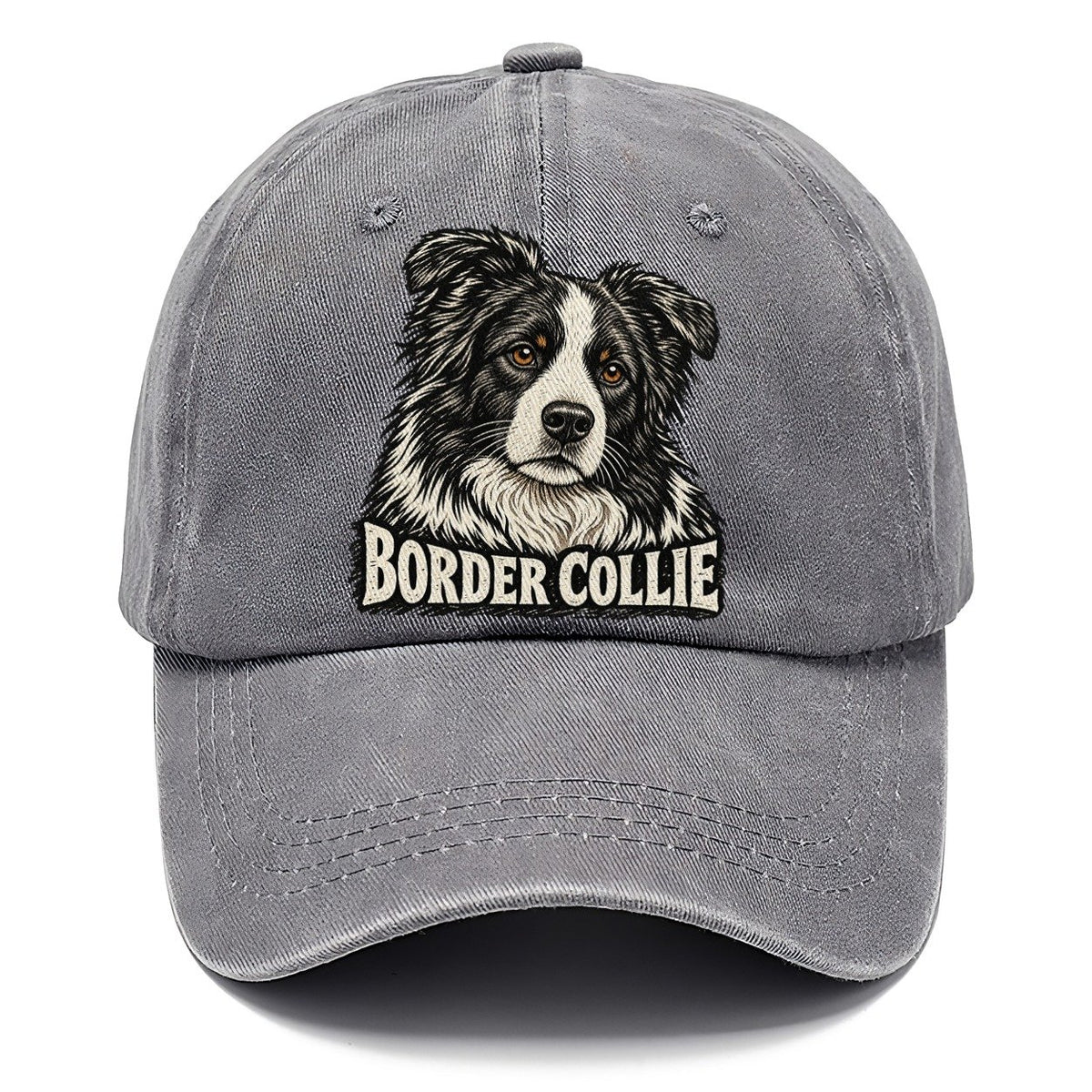 Border Collie Portrait Classic Cap – Urban Haze