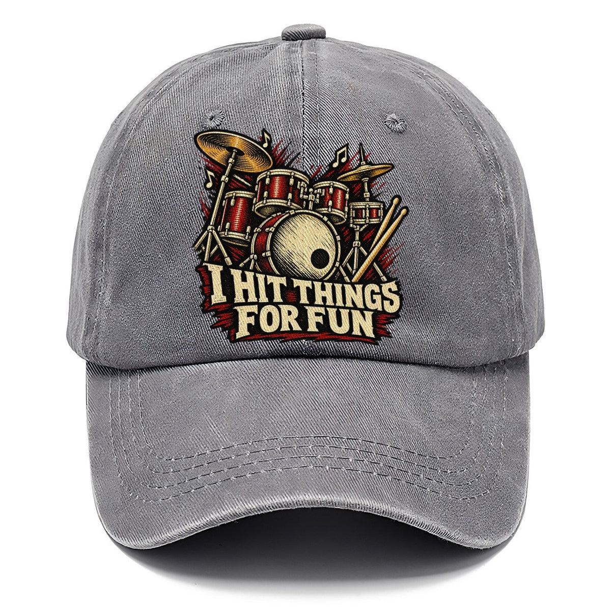I Hit Things For Fun Classic Cap – Urban Haze