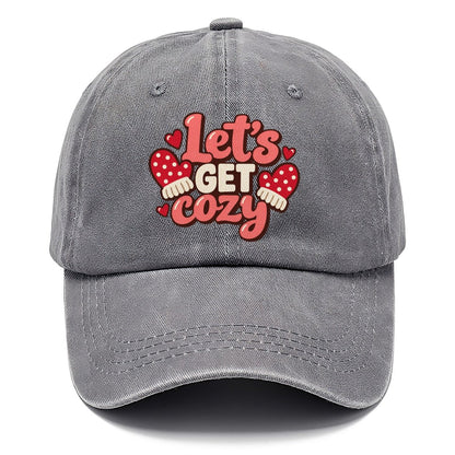 Let's Get Cozy Mittens Classic Cap – Urban Haze